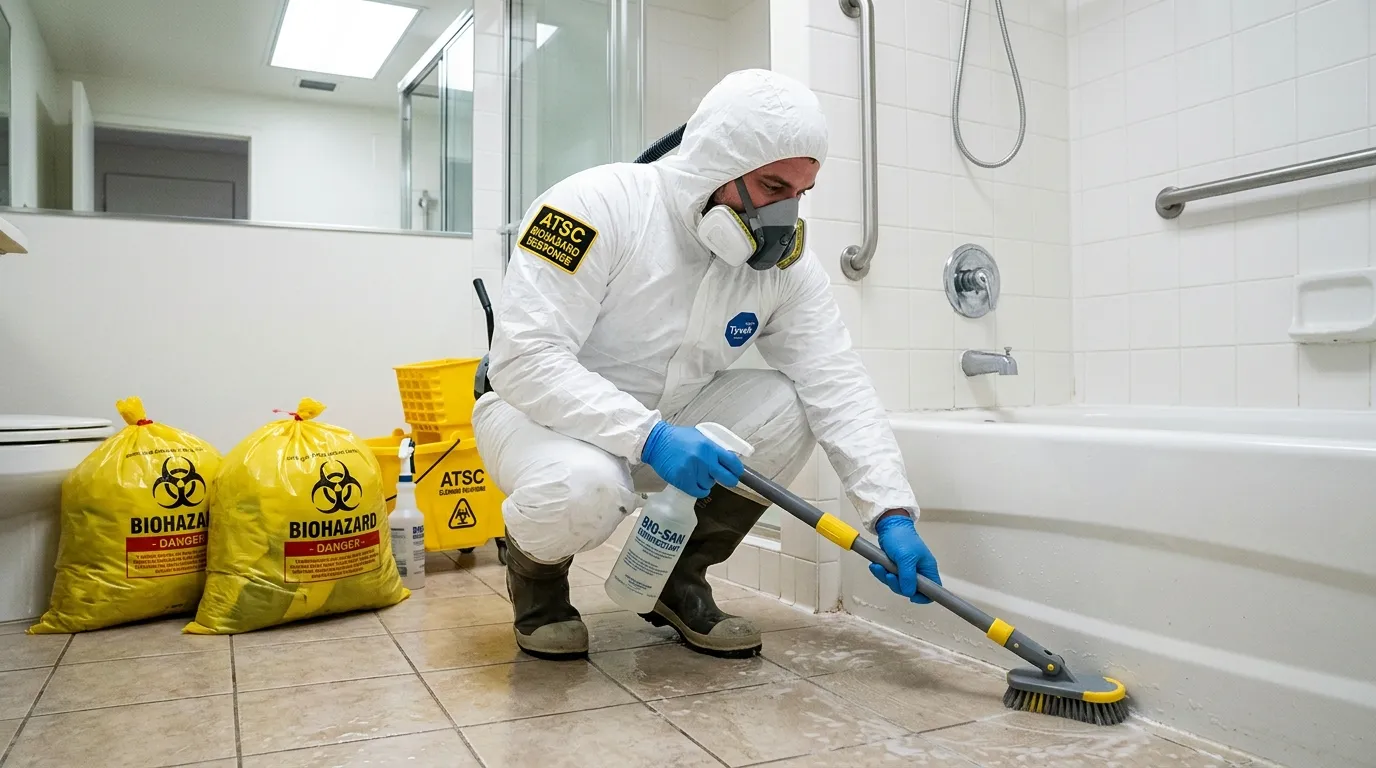 Decontamination equipment deployed for Blood Cleanup in Sierra Vista Southeast